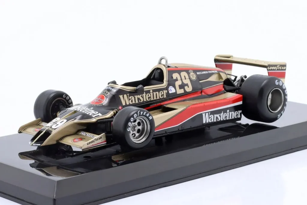 โมเดลรถ 1:24 Arrows A1 #29 Riccardo Patrese ฟอร์มูล่าวัน ปี 1979 Premium Collectibles