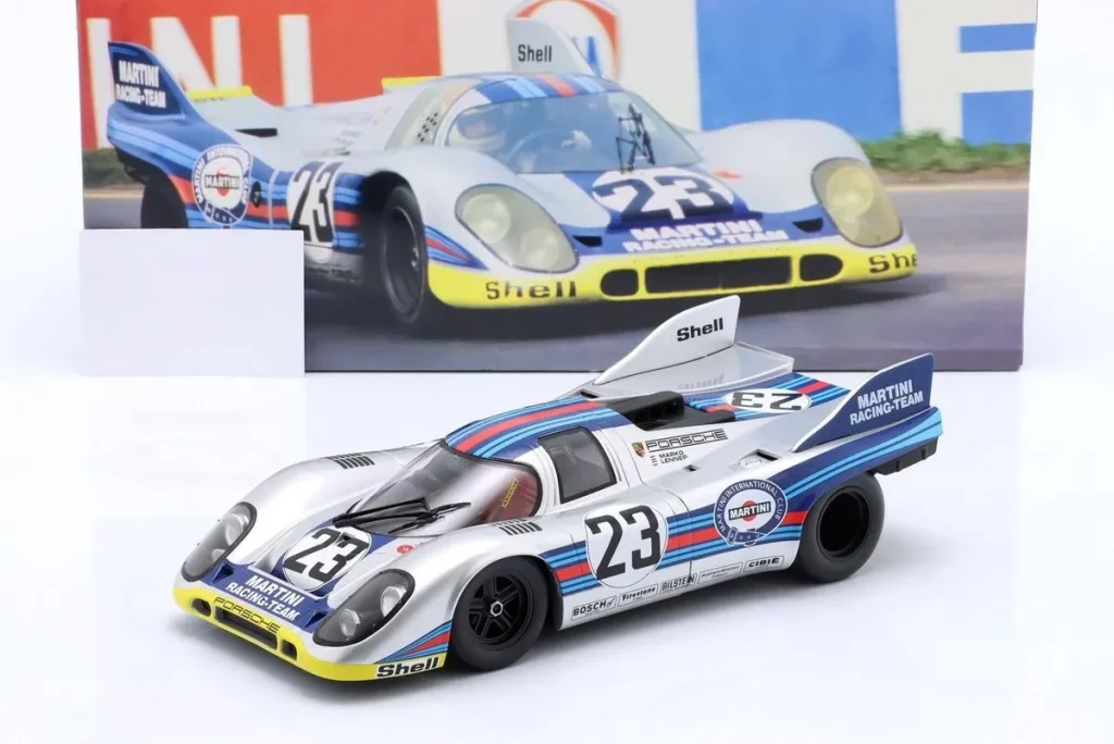 โมเดลรถ 1:18 Porsche 917K #23 Helmut Marko, Gijs van Lennep 1000km Spa ปี 1971 WERK83