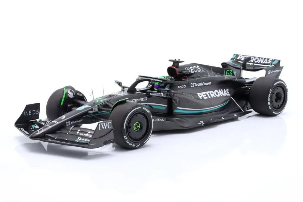 Model 1:18 Mercedes-AMG F1 W14 E Performance #63 George Russell Formula One year 2023 Minichamps 110230163
