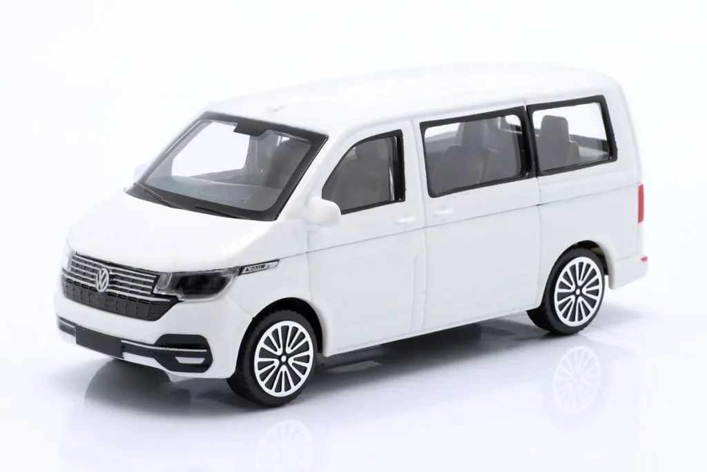 车型 1:43 Volkswagen VW T6 Multivan 年 2020 白色 Bburago