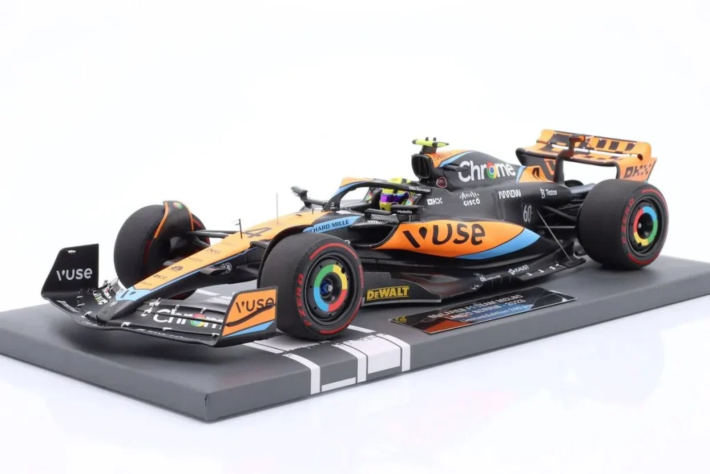 车型 1:18 McLaren MCL60 #4 Lando Norris 一级方程式年 2023 Minichamps 537231804