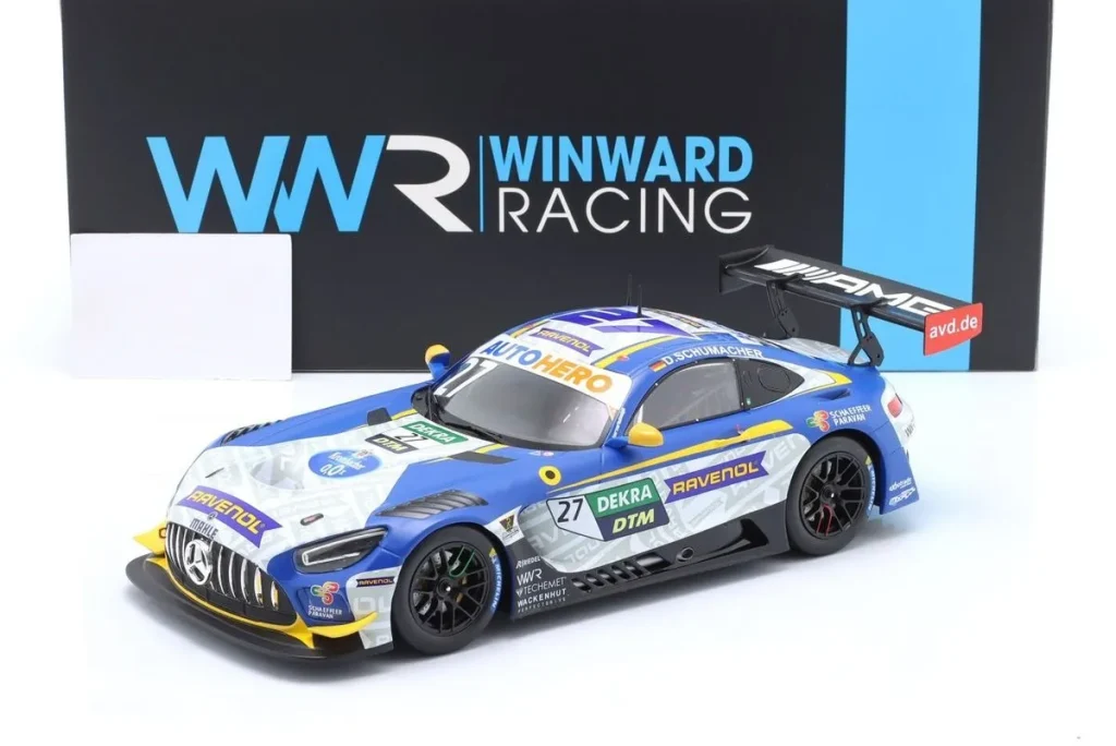 Model 1:18 Mercedes-AMG GT3 Evo #27 David Schumacher DTM year 2022 Ixo