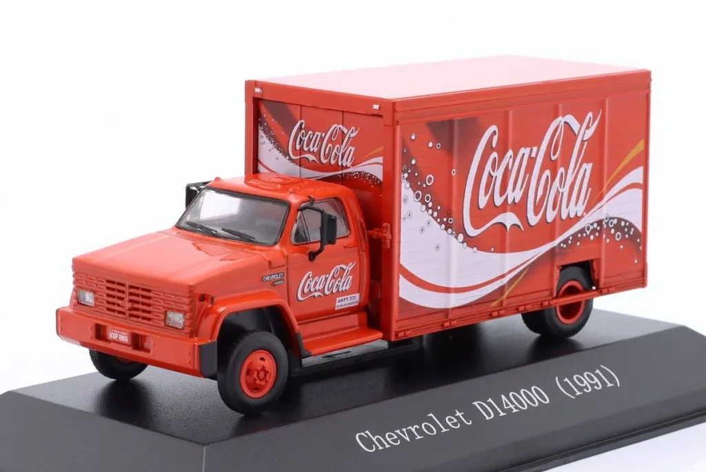 车型 1:72 Chevrolet D14000 年 1991 红色 Edicola