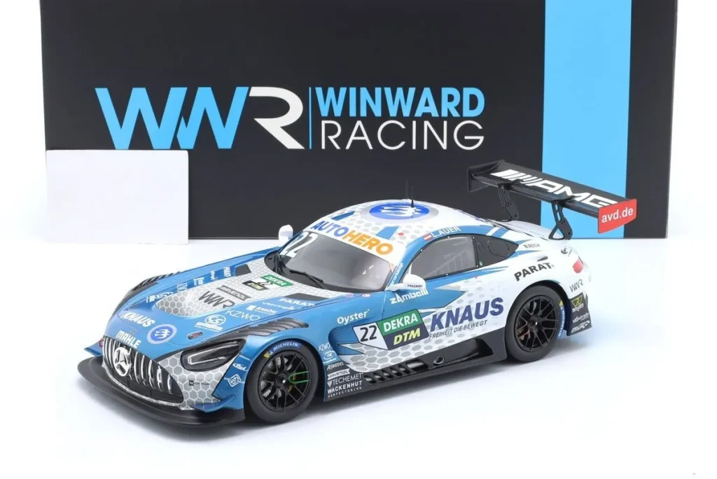 Model 1:18 Mercedes-AMG GT3 Evo #22 Lucas Auer DTM year 2022 Ixo