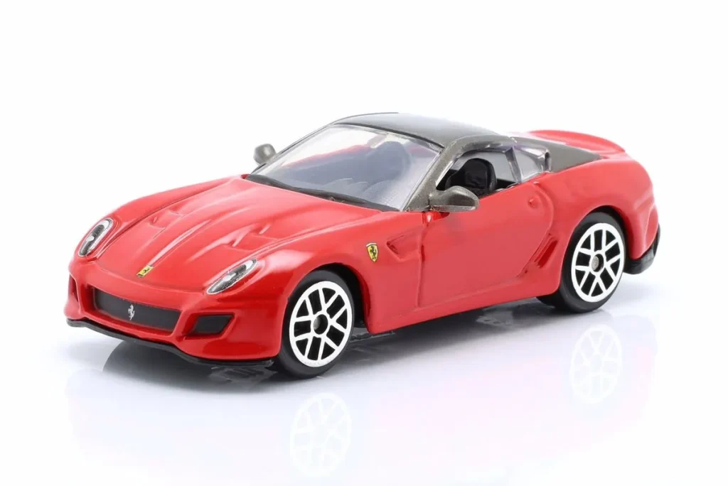 车型 1:64 Ferrari 599 GTO 年 2010 红色 Bburago