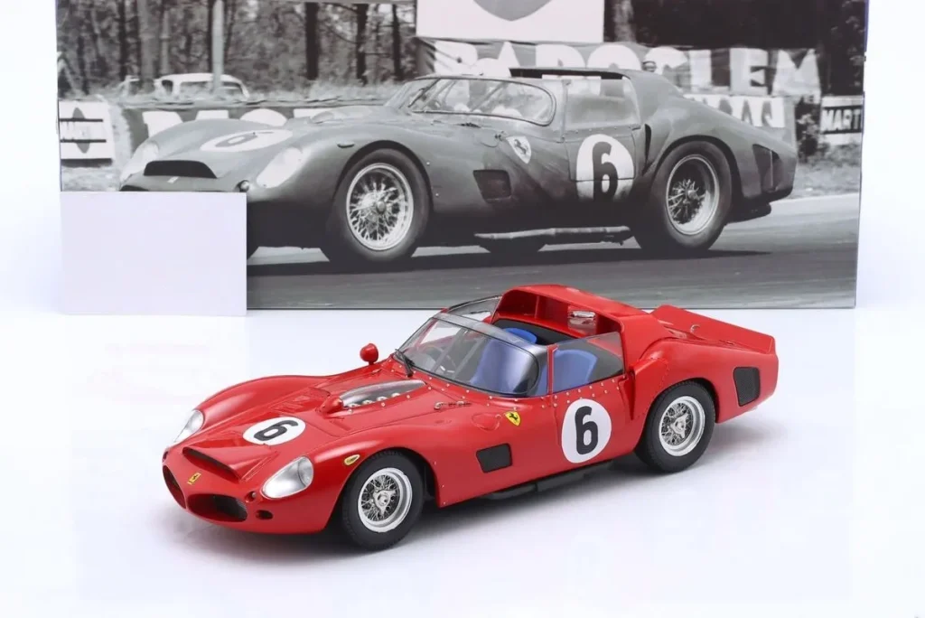 车型 1:18 Ferrari 330 TRI #6 Olivier Gendebien, Phil Hill 冠军 24h LeMans 年 1962 WERK83