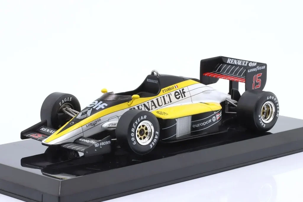 车型 1:24 Renault RE60 #15 Patrick Tambay 一级方程式年 1985 Premium Collectibles