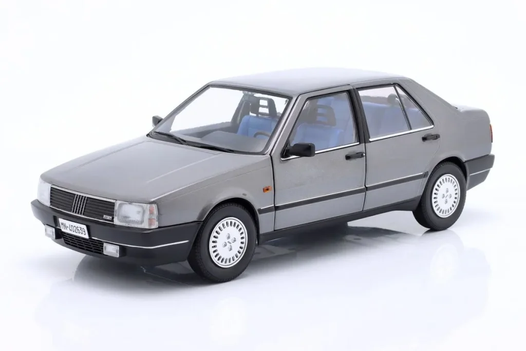 โมเดลรถ 1:18 Fiat Croma 2.4 TD ปี 1985 สีเทาเมทัลลิก Mitica