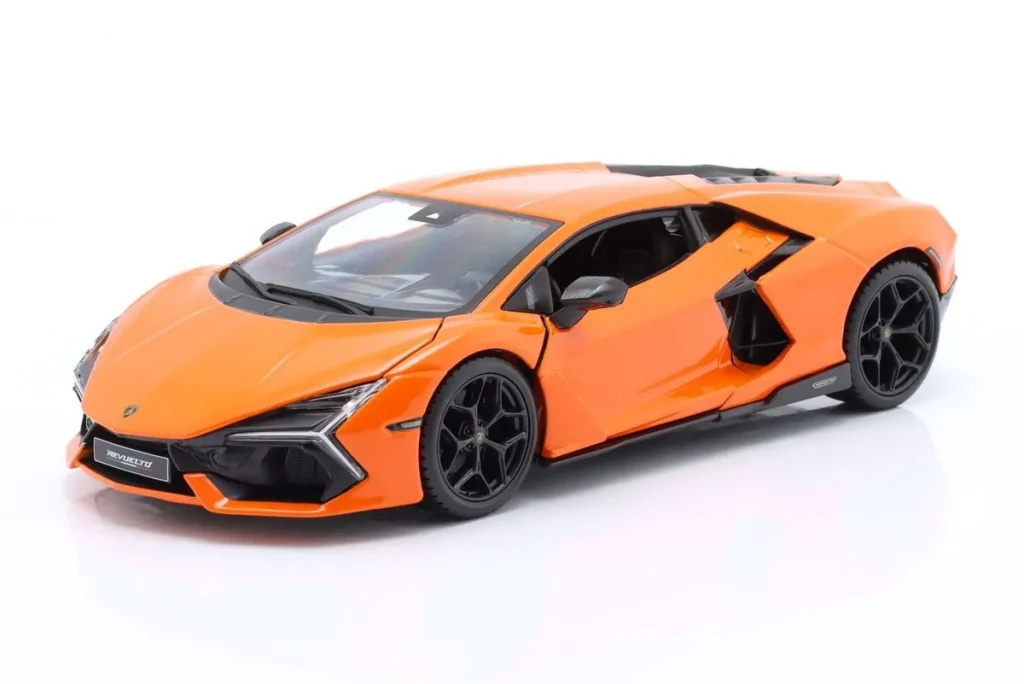 Model 1:24 Lamborghini Revuelto Hybrid year 2023 orange Bburago