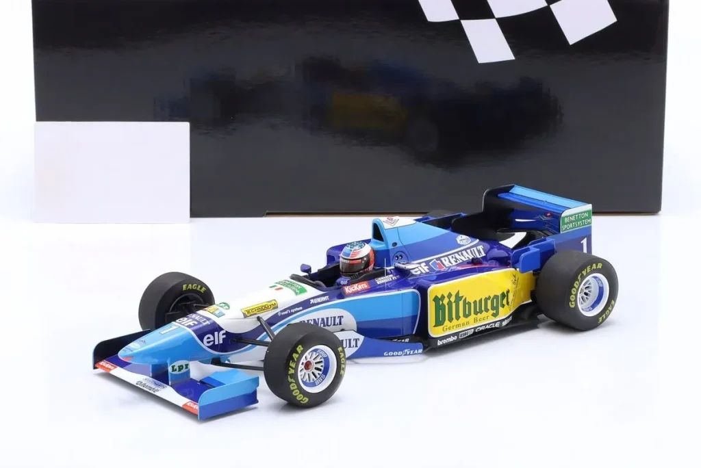 Model 1:18 Benetton B195 #1 Michael Schumacher Formula One year 1995 Minichamps 510952901