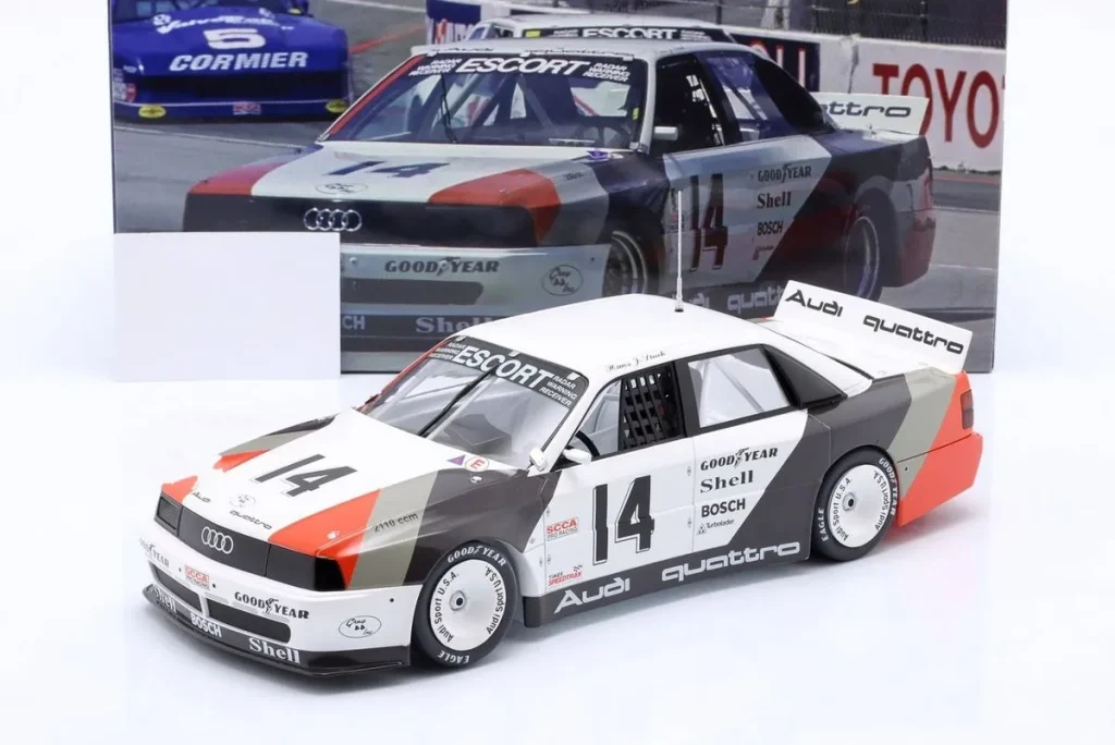 Model 1:18 Audi 200 quattro #14 Hans-Joachim Stuck winner Cleveland Trans-Am Championship year 1988 WERK83 W1801401