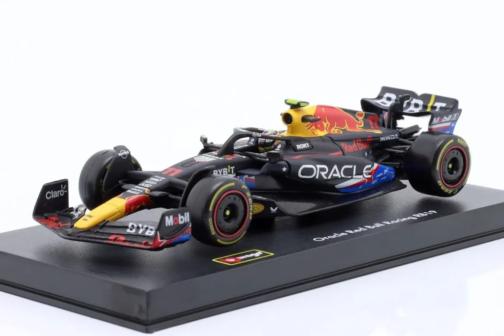 โมเดลรถ 1:43 Red Bull Racing RB19 #11 Sergio Pérez ฟอร์มูล่าวัน ปี 2023 Bburago 18-38083 USA #11