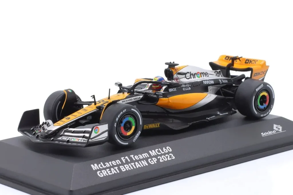 车型 1:43 McLaren MCL60 #81 Oscar Piastri 一级方程式年 2023 Solido