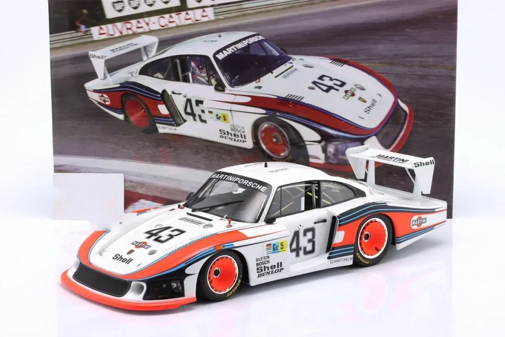 โมเดลรถ 1:12 Porsche 935/78 #43 Manfred Schurti, Rolf Stommelen 24 ชั่วโมง เลอมังส์ ปี 1978 CMR