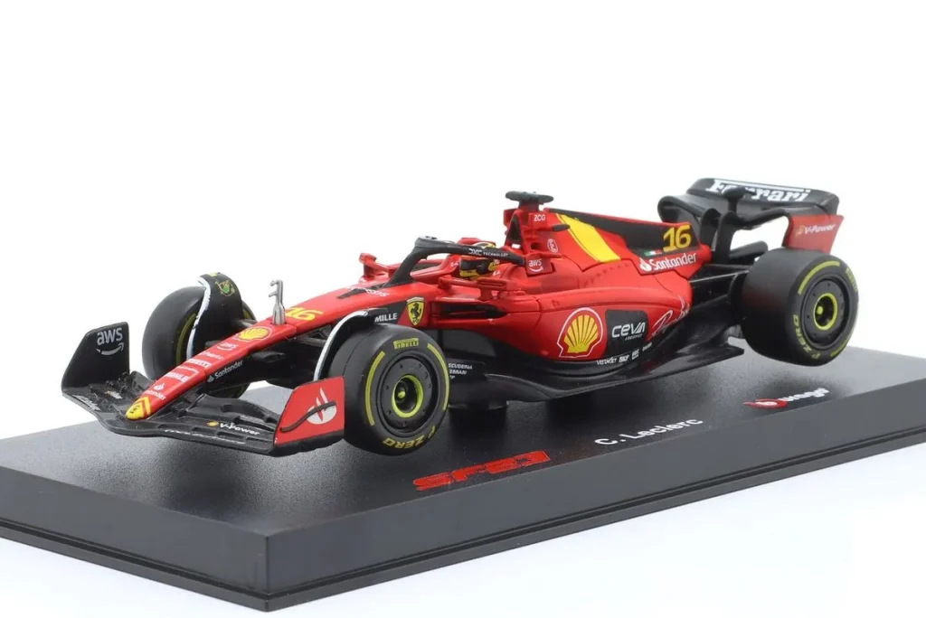 车型 1:43 Ferrari SF-23 #16 Charles Leclerc 一级方程式年 2023 Bburago 18-36835MONZA #16