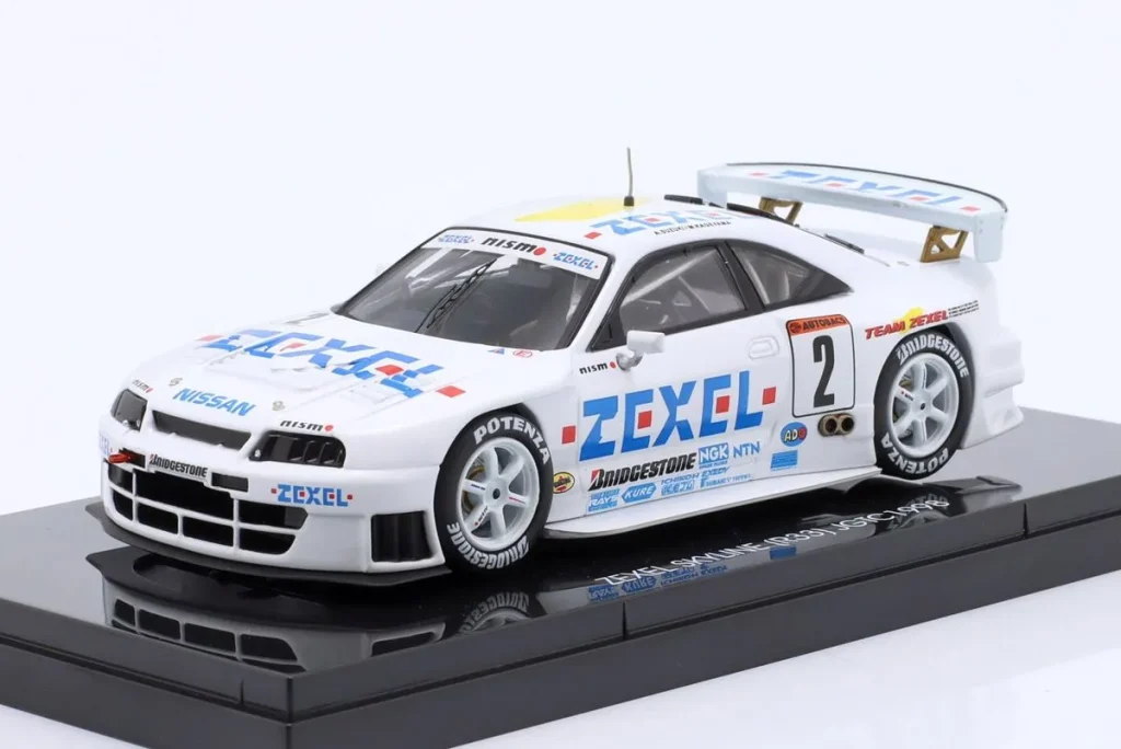 车型 1:43 Nissan Skyline GT-R (R33) #2 Masahiko, Kageyama, Aguri Suzuki, Pedro de la Rosa GT500 JGTC (All Japan Grand Touring Car Championship) 年 1998 Ebbro 44253