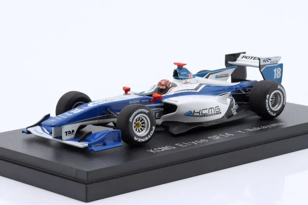 โมเดลรถ 1:43 Dallara SF14 #18 Yuichi Nakayama Super Formula ปี 2014 Ebbro