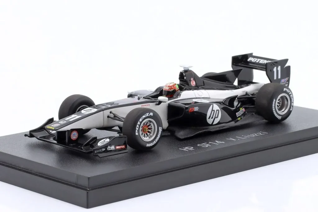 โมเดลรถ 1:43 Dallara SF14 #11 Vitantonio Liuzzi Super Formula ปี 2014 Ebbro