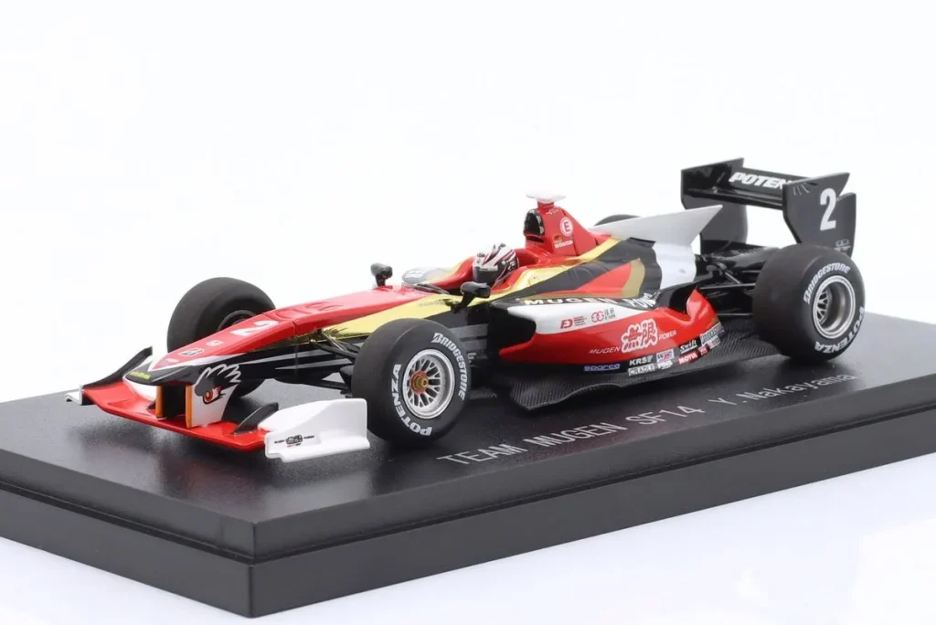 โมเดลรถ 1:43 Dallara SF14 #2 Yuhki Nakayama Super Formula ปี 2014 Ebbro
