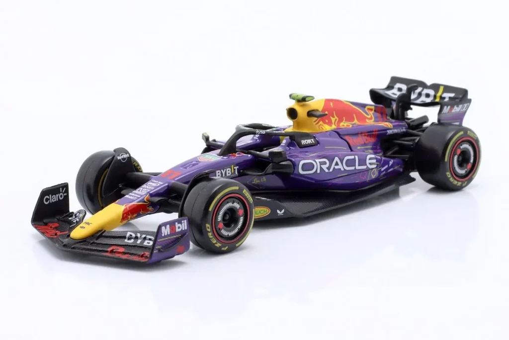 โมเดลรถ 1:43 Red Bull Racing RB19 #11 Sergio Pérez ฟอร์มูล่าวัน ปี 2023 Bburago 18-38082LASVEGAS #11
