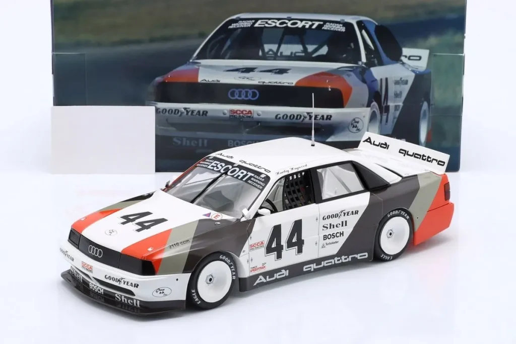 Model 1:18 Audi 200 quattro #44 Hurley Haywood Trans-AM year 1988 WERK83
