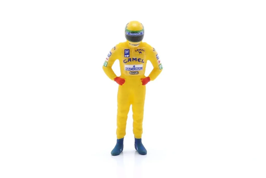figure 1:43 Lotus 99T #12 Ayrton Senna Formula One year 1987 yellow Cartrix