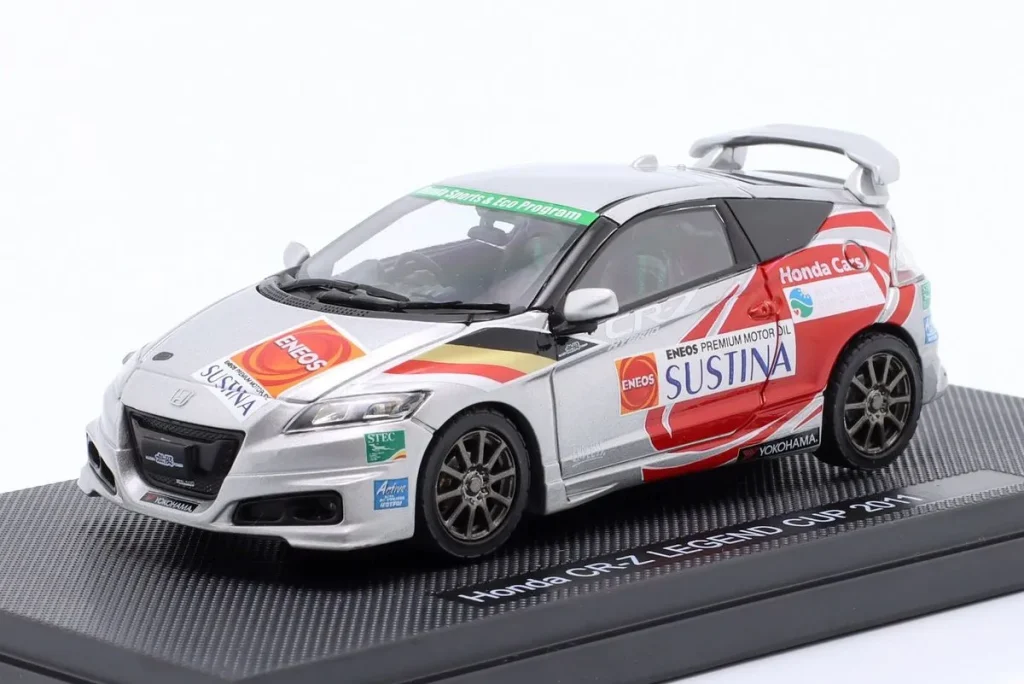 车型 1:43 Honda Cr-Z 年 2011 银色 Ebbro