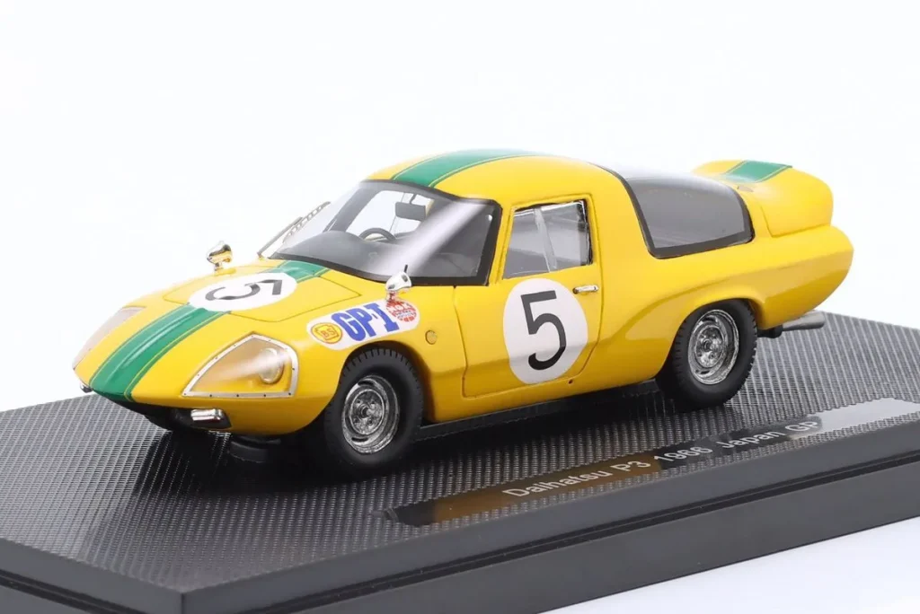 โมเดลรถ 1:43 Diahatsu P-3 #5 Takao Yoshida อันดับ 7 Japan Gp ปี 1966 Ebbro