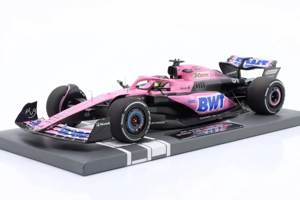 车型 1:18 Alpine A523 #31 Esteban Ocon Bahrain GP 一级方程式年 2023 Minichamps 117230131