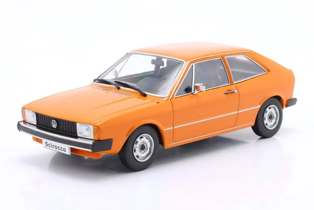 车型 1:18 Volkswagen VW Scirocco L 年 1975 橙色 KK-Scale