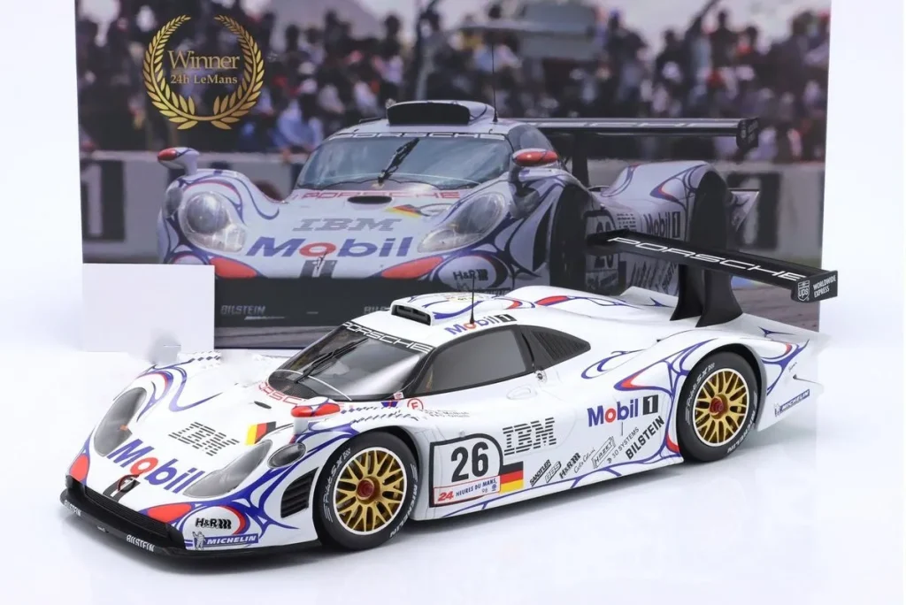 车型 1:12 Porsche 911 GT1 #26 Laurent Aiello, Allan McNish, Stéphane Ortelli 24 小时勒芒年 1998 WERK83 W1200201