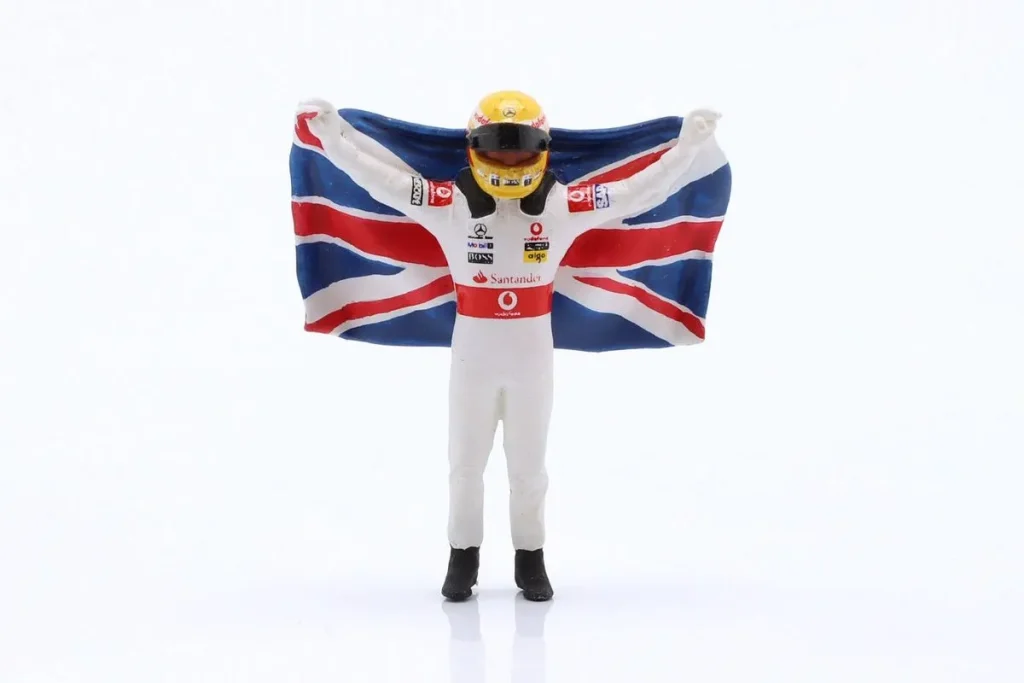 ฟิกเกอร์ 1:43 McLaren MP4-22 Lewis Hamilton ฟอร์มูล่าวัน ปี 2007 Cartrix