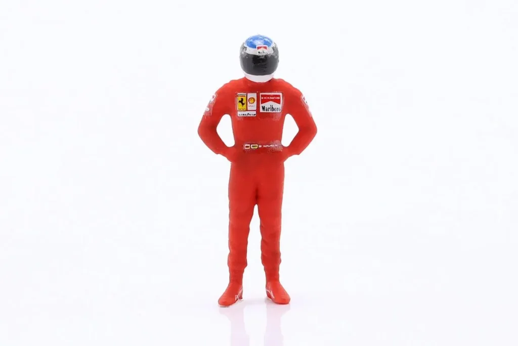 ฟิกเกอร์ 1:43 Michael Schumacher Scuderia Ferrari ฟอร์มูล่าวัน 1996 Michael Schumacher ฟอร์มูล่าวัน ปี 1996 Cartrix