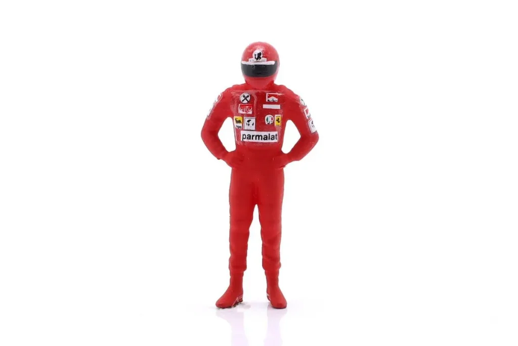 ฟิกเกอร์ 1:43 Niki Lauda Scuderia Ferrari ฟอร์มูล่าวัน Niki Lauda ฟอร์มูล่าวัน Cartrix