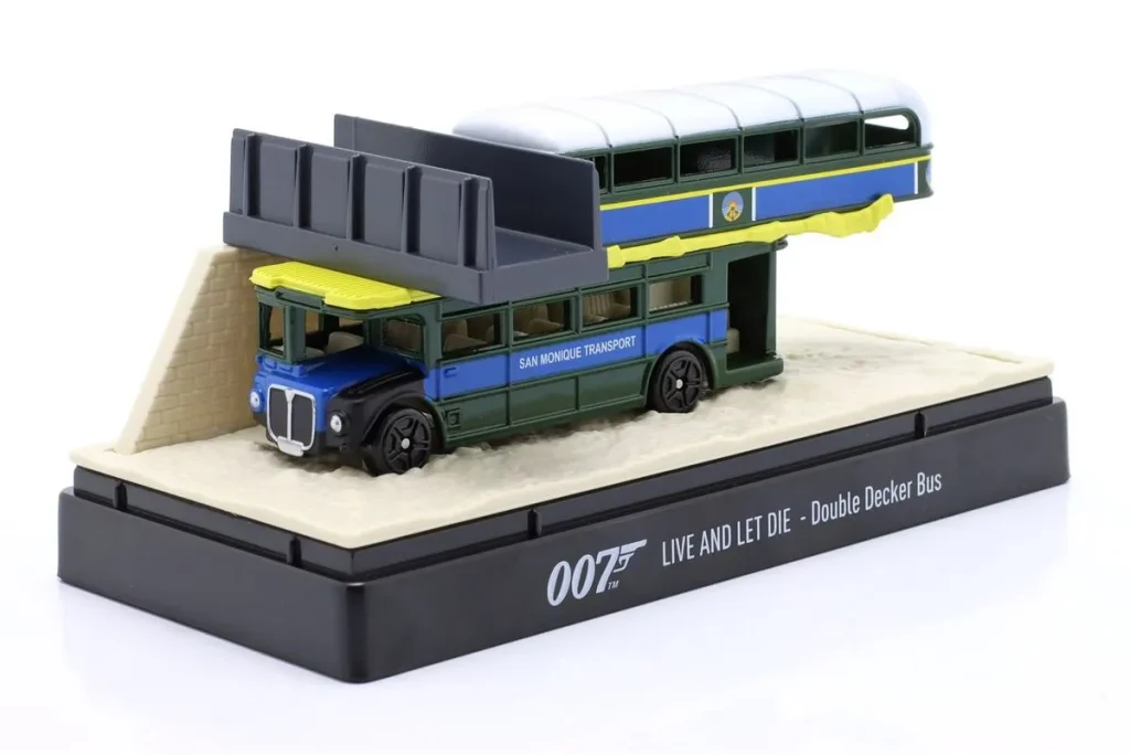 ของที่ระลึก Doppeldecker-Bus Film James Bond Live and Let Die (1973) MotorMax