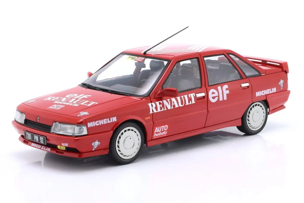 车型 1:18 Renault 21 Mk1 Turbo Jean-Pierre Malcher Geschwindigkeitsrekord auf Eis 250,61 km/h (Lake Hornavan, Schweden) 年 1988 Solido