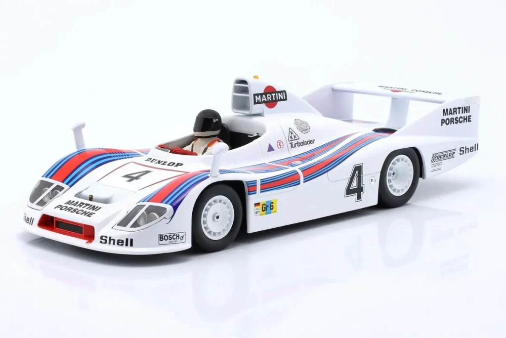 仿真赛车头盔 1:18 Porsche 936/77 #4 Jacky Ickx, Jürgen Barth, Hurley Haywood 24 小时勒芒年 1977 WERK83 CK93230