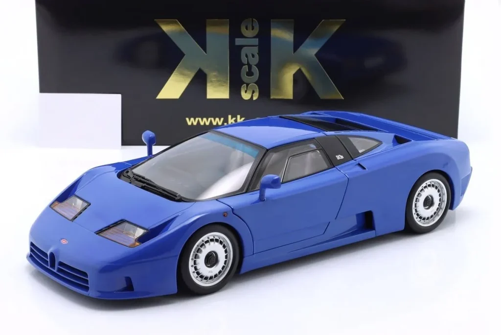 车型 1:12 Bugatti EB110 年 1991 蓝色 KK-Scale