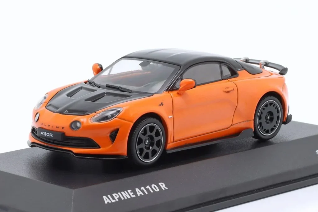 โมเดลรถ 1:43 Alpine A110 Radicale ปี 2023 สีส้ม Solido