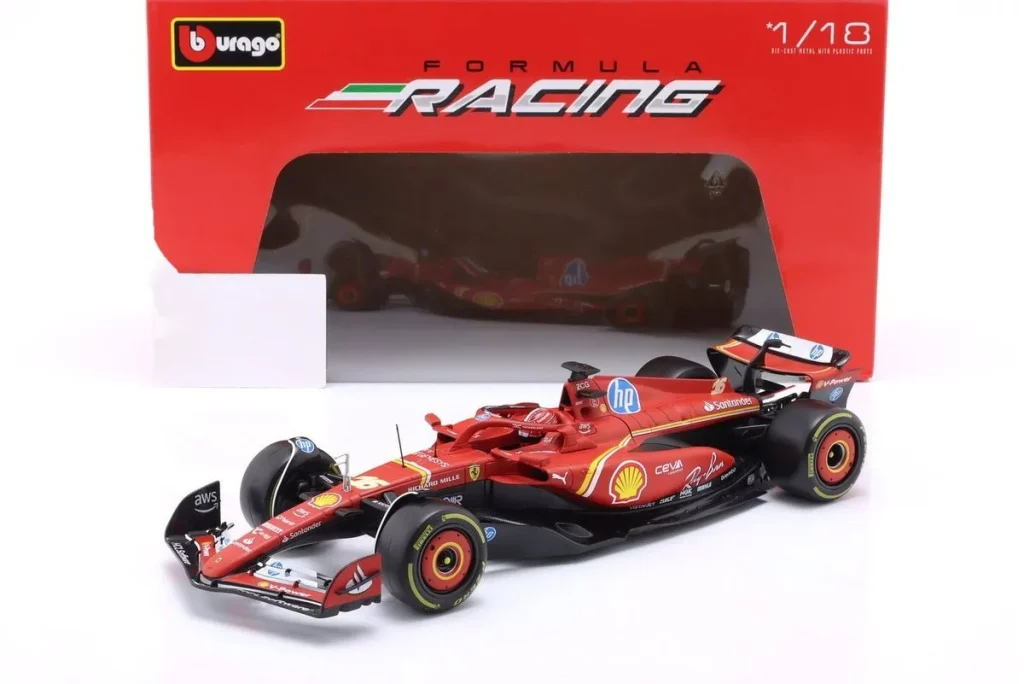 车型 1:18 Ferrari SF-24 #16 Charles Leclerc 一级方程式年 2024 Bburago