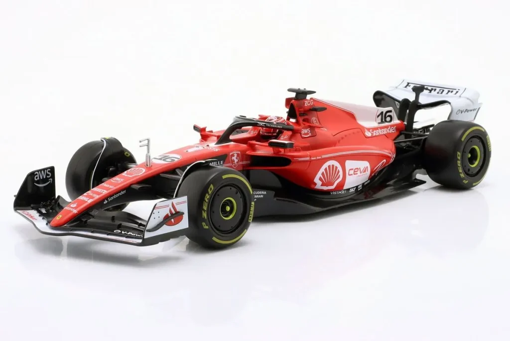 车型 1:18 Ferrari SF-23 #16 Charles Leclerc 一级方程式年 2023 Bburago 18-16812LASVEGAS #16