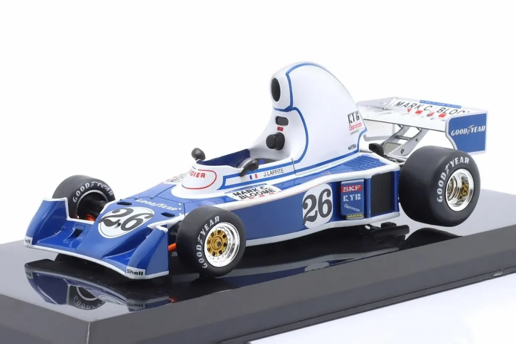 โมเดลรถ 1:24 Ligier JS5 #26 Jacques Laffite ฟอร์มูล่าวัน ปี 1976 Premium Collectibles