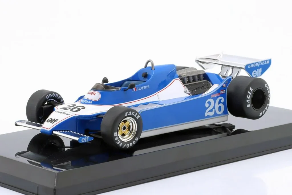โมเดลรถ 1:24 Ligier JS11 #26 Jacques Laffite ฟอร์มูล่าวัน ปี 1979 Premium Collectibles