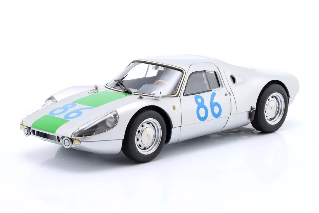 โมเดลรถ 1:18 Porsche 904 Carrera GTS #86 Antonio Pucci, Colin Davis ผู้ชนะ Targa Florio ปี 1964 CMC