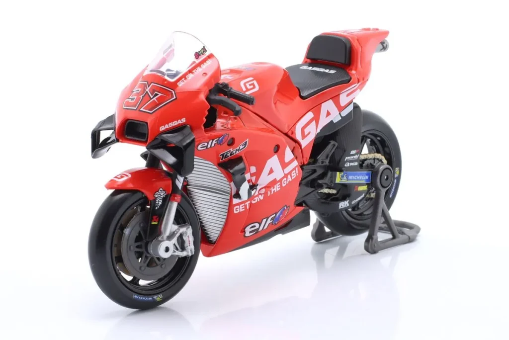โมเดลมอเตอร์ไซค์ 1:18 KTM RC16 #37 Augusto Fernández ปี 2023 Maisto