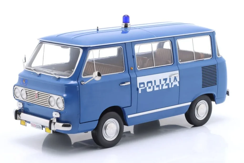 车型 1:18 Fiat 850 Familiare Polizia(Polizei)