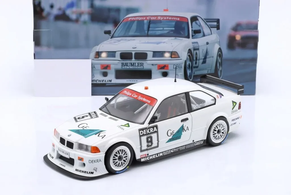 车型 1:18 BMW 325i Coupé E36 DTM “Ge-Ka Projekt” #9 Frank Schmickler DTM 年 1994 WERK83
