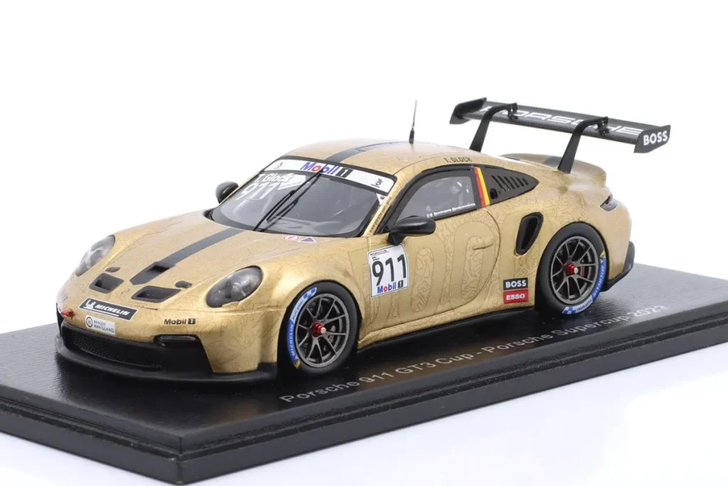 车型 1:43 Porsche 911 GT3 #911 Timo Glock Porsche Supercup 年 2023 Spark