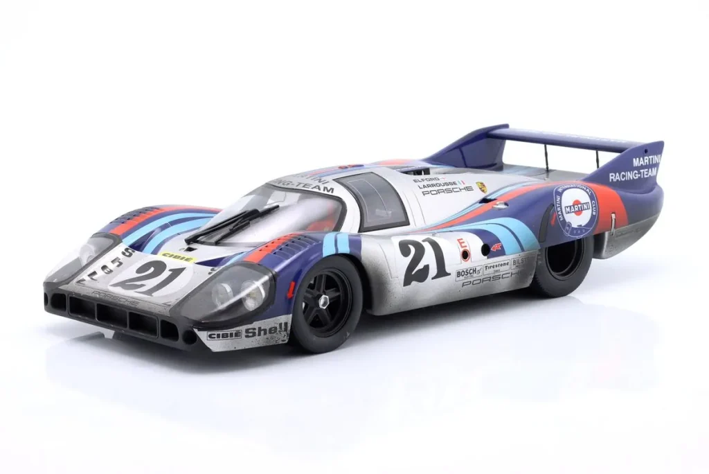 车型 1:12 Porsche 917 LH #21 Gérard Larrousse, Vic Elford 24 小时勒芒年 1971 CMR CK94106