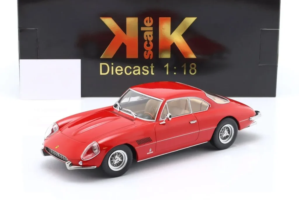 โมเดลรถ 1:18 Ferrari 400 Superamerica ปี 1962 สีแดง KK-Scale
